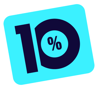 10%
